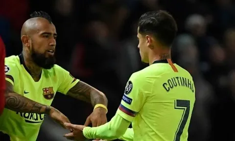 Vidal và Coutinho: Hai mặt của đồng tiền
