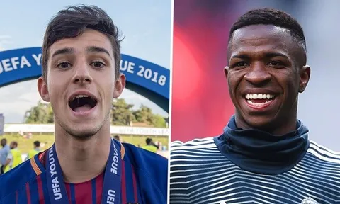 Vinicius, Ruiz và 6 "gà son" đỉnh nhất của Real Madrid, Barcelona