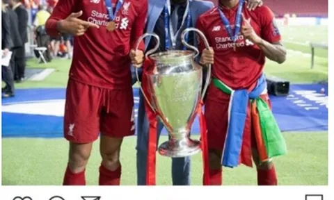 Liverpool vô địch Champions League, De Ligt có hành động "thả thính"?