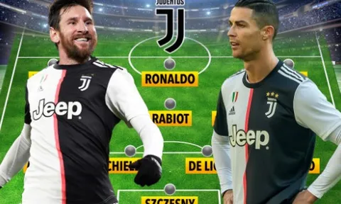 Với Messi và Ronaldo, Juventus sẽ hủy diệt thế giới thế nào?