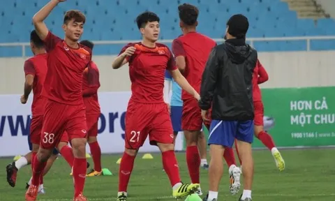 U23 Việt Nam đón tin vui từ Đình Trọng, thầy Park an tâm về hàng thủ