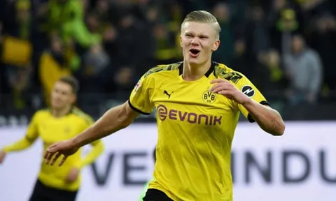 Vừa đến Dortmund, Haaland đã sớm tạo ra được 1 "phép màu" diệu kỳ