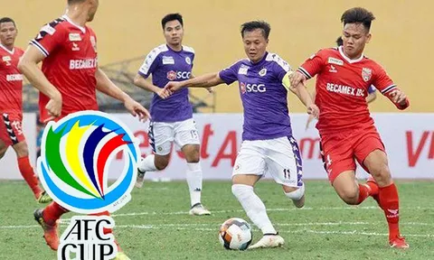 Khai màn AFC Cup 2019: Hà Nội tiếp nhà vua Campuchia, Bình Dương làm khách xứ vạn đảo