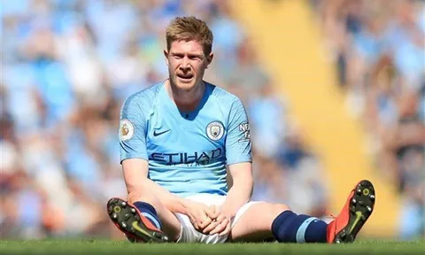 XONG! Đã rõ khả năng ra sân ở trận derby Manchester của De Bruyne