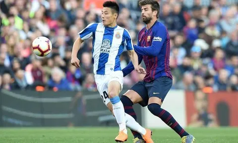 Wu Lei trở thành cầu thủ châu Á hay nhất La Liga mùa này