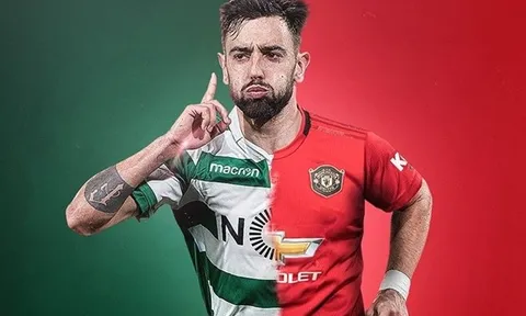 Xác định thời điểm Bruno Fernandes đá trận ra mắt Man Utd