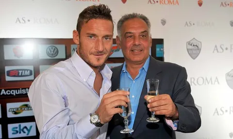 Xác nhận: Francesco Totti đang trên đường rời AS Roma