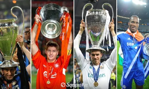 Xếp hạng 10 cầu thủ xuất sắc nhất trong lịch sử các trận chung kết Champions League