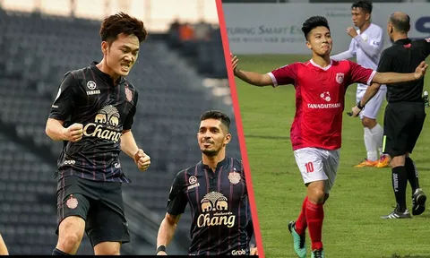 Xuân Trường ghi bàn cho Buriram, Martin Lò đáp lời bằng cú đúp cho Phố Hiến