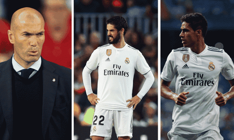 Zidane ra tay, Real thải loại 3 cái tên có 'người M.U cần'