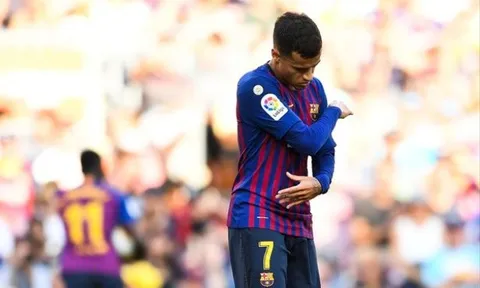 'Coutinho đang không hài lòng vì 1 điều tại Barca'