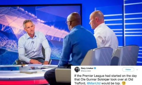 'Man Utd sẽ dẫn đầu nếu Premier League rơi vào ngày đầu tiên Solskjaer cầm quân'