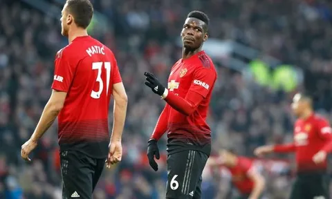 Chưa nguôi giận, Mourinho bực bội mắng đích danh Matic và Pogba