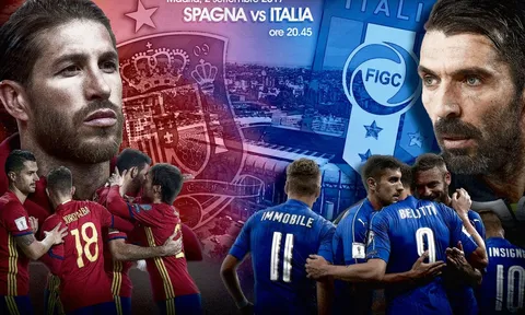 01h45 ngày 03/09, Tây Ban Nha vs Italia: Chiếc vé chỉ có MỘT!