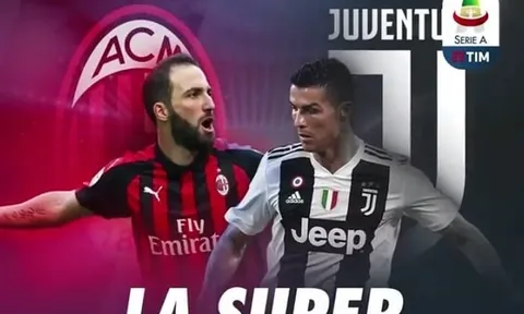 02h30 ngày 12/11, AC Milan vs Juventus: Tuyệt đỉnh hội ngộ