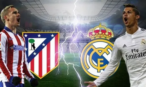 02h45 ngày 19/11, Atletico Madrid vs Real Madrid: Trận chiến sống còn