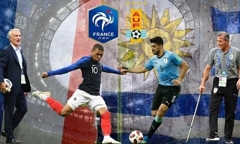 03h00 ngày 21/11, Pháp vs Uruguay: Màn thư hùng của hai cựu thù