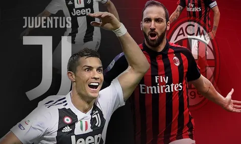00h30 ngày 17/01, Juventus vs AC Milan: Lần đầu cho CR7?
