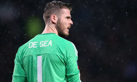 De Gea đang miễn cưỡng thi đấu trong khung gỗ của Man Utd