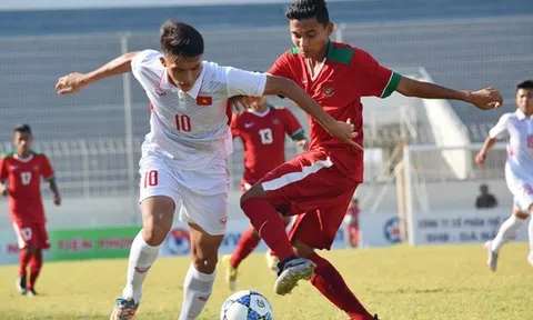 U16 Việt Nam quyết "sống còn" với U16 Indonesia