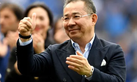 Leicester sẽ dựng tượng cố chủ tịch Vichai bên ngoài King Power