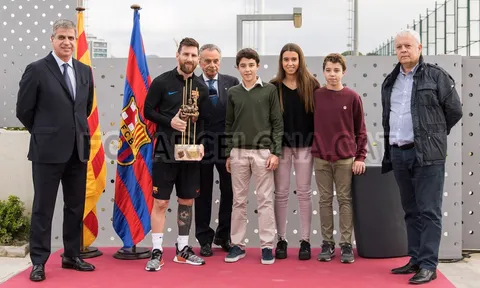 Messi giành giải thưởng tưởng nhớ Aldo Rovira