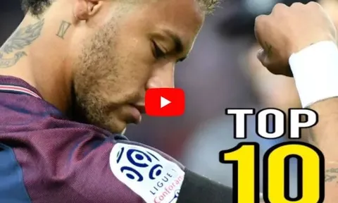 10 bàn thắng khiến bạn phải xem đi xem lại của Neymar