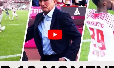 10 khoảnh khắc ấn tượng nhất Bundesliga tháng 10