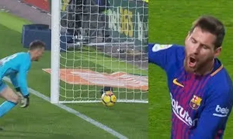 10 lần Lionel Messi bị từ chối bàn thắng tức tưởi