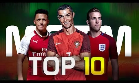 10 màn trình diễn hay nhất của các tiền đạo mùa 2016/17