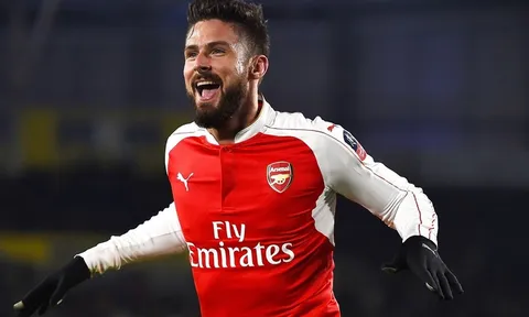 100 bàn thắng của Olivier Giroud cho Arsenal