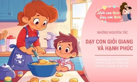 Bố mẹ thông minh không ép con giỏi, mà dạy con hạnh phúc bằng 3 nguyên tắc đơn giản