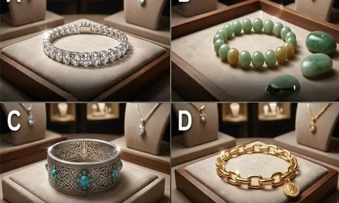 Trắc nghiệm tâm lý: Theo bạn chiếc vòng tay nào giá trị nhất?