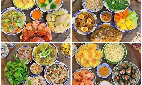 Mẹ đảm gợi ý loạt mâm cơm ngon cho dịp nghỉ lễ, nhìn mà chẳng muốn đi đâu