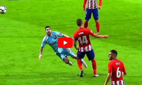 18 pha xử lý đẳng cấp của Lionel Messi mùa 2017/18