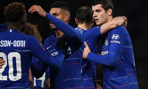 "Siêu chân gỗ" nổ cú đúp, Chelsea theo chân Man Utd vào vòng 4 cúp FA
