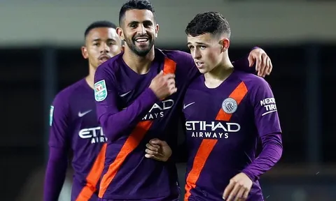 Sao trẻ 10x bùng nổ, Man City quật ngã "Bò mộng" trên sân khách