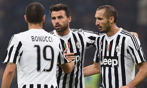 2 lão tướng Barzagli và Chiellini sắp nhận hợp đồng mới từ Juventus