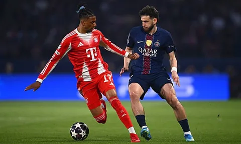 Luis Diaz làm lu mờ cuộc đối đầu giữa Olise và Kvaratskhelia