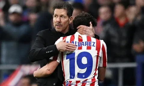 Simeone khẳng định các trụ cột Atletico đủ sức đấu Arsenal