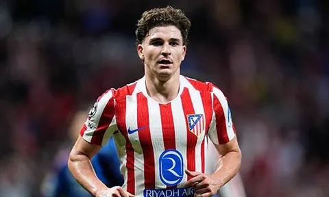 Cơ hội của Atletico tại Emirates phụ thuộc vào Alvarez
