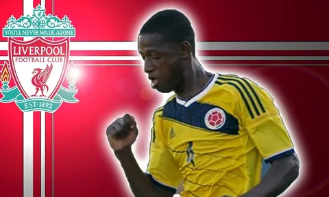 Sao trẻ Colombia gia nhập Liverpool 6 tháng, chưa được đá trận nào đã bị đẩy đi