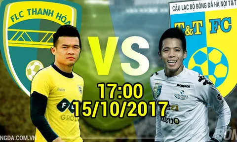 Vòng 21 V-League 2017: Đại chiến ở xứ Thanh