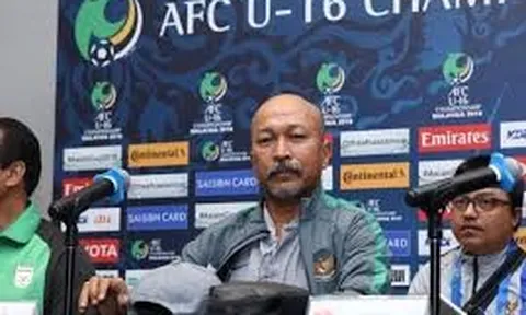 VCK U16 Châu Á 2018: HLV Indonesia nói gì trước "đại chiến" với Việt Nam