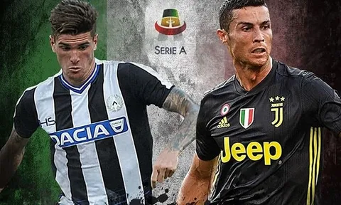 23h00 ngày 06/10, Udinese vs Juventus: Lời khẳng định của CR7