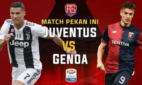 23h00 ngày 20/10, Juve vs Genoa: Trọng pháo đối đầu, lịch sử vẫy gọi