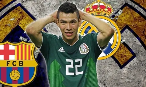 Nóng: Real đấu Barca trong cuộc đua chiêu mộ ngôi sao Mexico