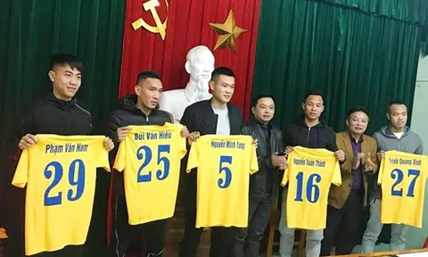 FLC Thanh Hóa ra mắt 5 tân binh cho V-League 2018