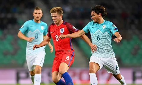 01h45 ngày 06/10, Anh vs Slovenia: Đoạt vé sớm