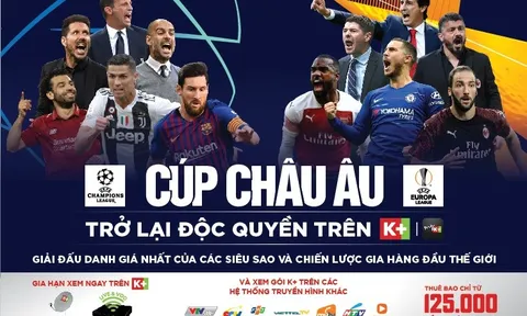 Champions League trở lại: Khán giả Việt nói không với xem lậu